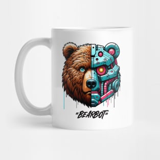 A Bear Robot name "BEARBOT" Mug